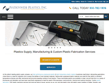 Tablet Screenshot of nationwideplastics.net